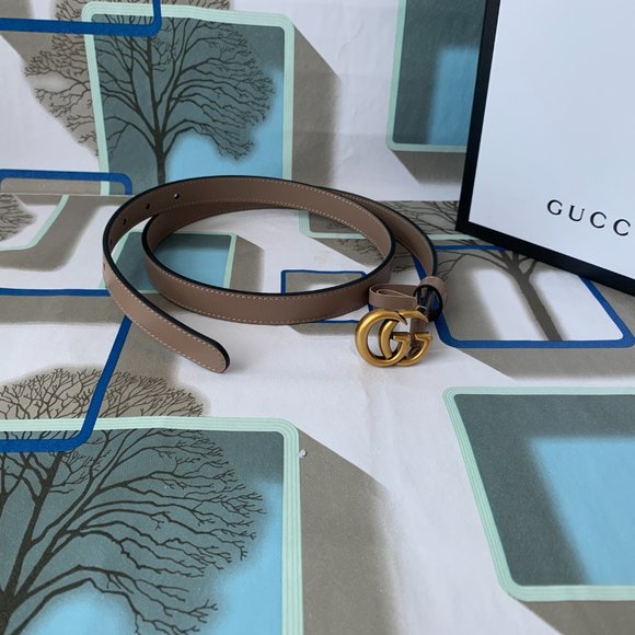 Leather belt with Double buckle main image 6